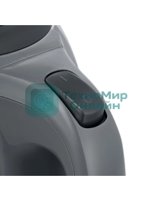 Чайник электрический Kitfort КТ-6762 3 л, 2000 Вт, серый/серебристый корпус: стекло/металл/пластик