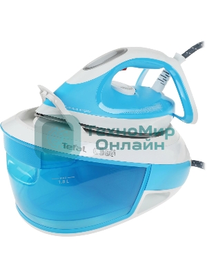 Парогенератор Tefal SV8002E0, голубой/белый