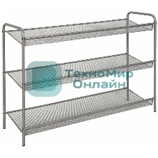 Подставка для обуви Женева 33 ПДО Ж33 ГР графит, 3 полки