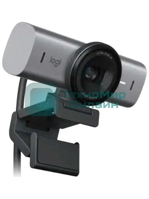 Веб-камера Logitech MX Brio черный 8.5Mpix (3840x2160) USB3.0 с микрофоном (960-001549)