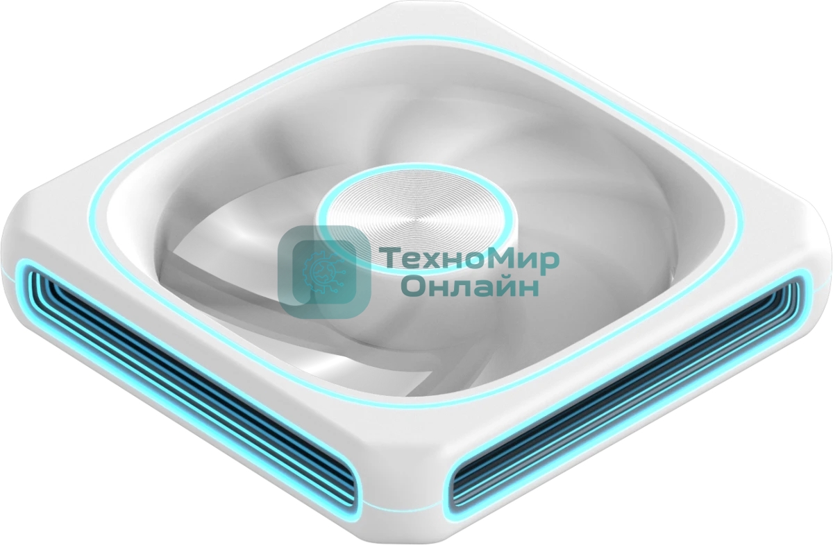 Вентилятор для корпуса Formula Air Fusion 1 WH Reverse ARGb 120х120x28 белый 4-pin 35.97дБ (упак.:1шт) (AIR FUSION 1 WH REVERSE) Ret