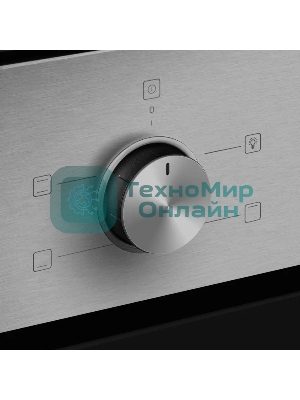 Шкаф духовой электрический Maunfeld AEOC6040S, 60л, дверца с 3 стеклами, нержавеющая сталь