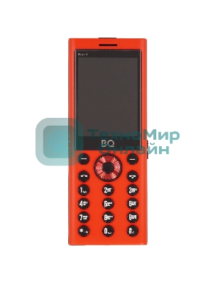 Мобильный телефон BQ 2458 Barrel L красный/черный