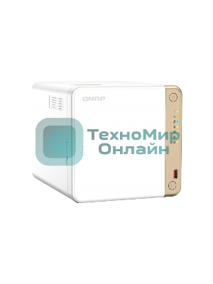 Сетевое хранилище NAS Qnap Original TS-462-4G 4-bay настольный Celeron N4505