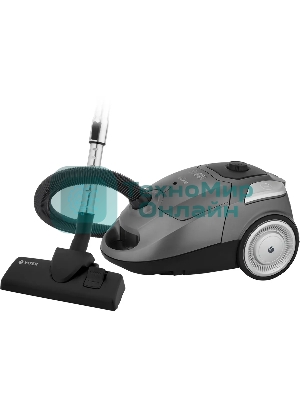 Пылесос Vitek VT-1828 серый, 300/1600 Вт, уборка сухая, пылесборник мешок 3 л