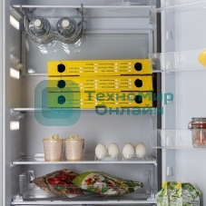 Холодильник Бирюса W6149 графит двухкамерный 245/135 л морозилка снизу, автоматическое оттаивание