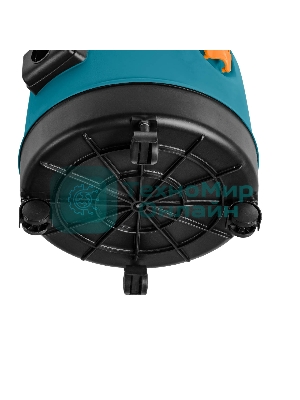 Строительный пылесос Bort BSS-1220-M (93417814) синий, 270/1200 Вт, уборка сухая/влажная, пылесборник мешок/контейнер, 20 л