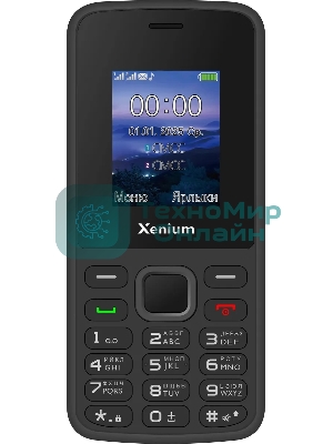 Мобильный телефон Xenium X175 черный моноблок 2Sim 1.8