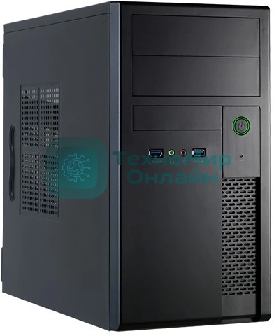 Компьютерный корпус CHIEFTEC MESH XT-01B-OP без БП, черный, mATX