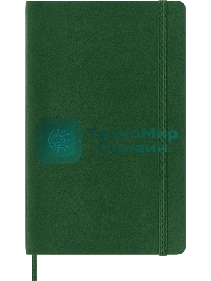 Блокнот Moleskine CLASSIC SOFT QP616K15 Large 130х210 мм 192 стр. линейка мягкая обложка зеленый
