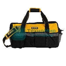 Сумка для инструмента Denzel 500х245х300 мм, 20 карман., съемный органайз. 10 карман., наплеч. рем.
