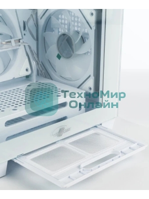 Корпус eATX Eurocase M9 Max-Fish tank M9 MAX 2ARGB 3_0_2 WHITE белый