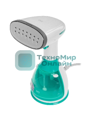 Отпариватель BQ SG1005H белый/бирюзовый, 1500 Вт, 25 г/мин, 280 мл
