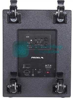 Активный сабвуфер PROEL S15A НЧ динамик 15