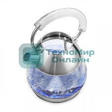 Чайник электрический BQ KT1737G стальной. Чайник, Мощность: 2200 Вт, Объем: 1.7 л