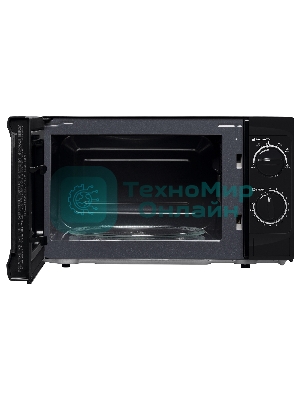 Микроволновая печь BBK 20MWS-706M/B черный, 20 л, 700 Вт, переключатели - поворотный механизм