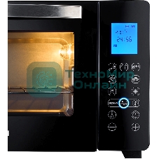 Мини-печь Hyundai MIO-HY096 28 л, 1600 Вт, черный