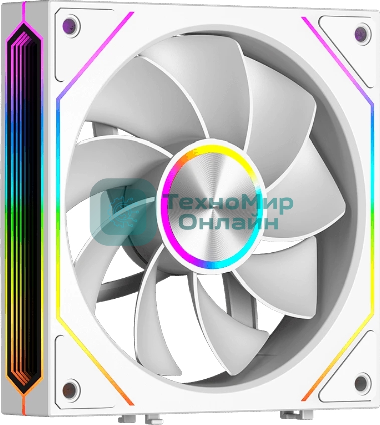 Вентилятор для корпуса PcCooler F3 X120R WH Reverse ARGB 120х120x25 белый 4-pin 28.4дБ (F3 X120R ARGB WH) Ret