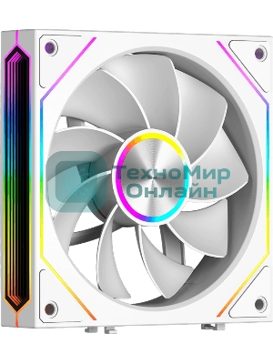 Вентилятор для корпуса PcCooler F3 X120R WH Reverse ARGB 120х120x25 белый 4-pin 28.4дБ (F3 X120R ARGB WH) Ret