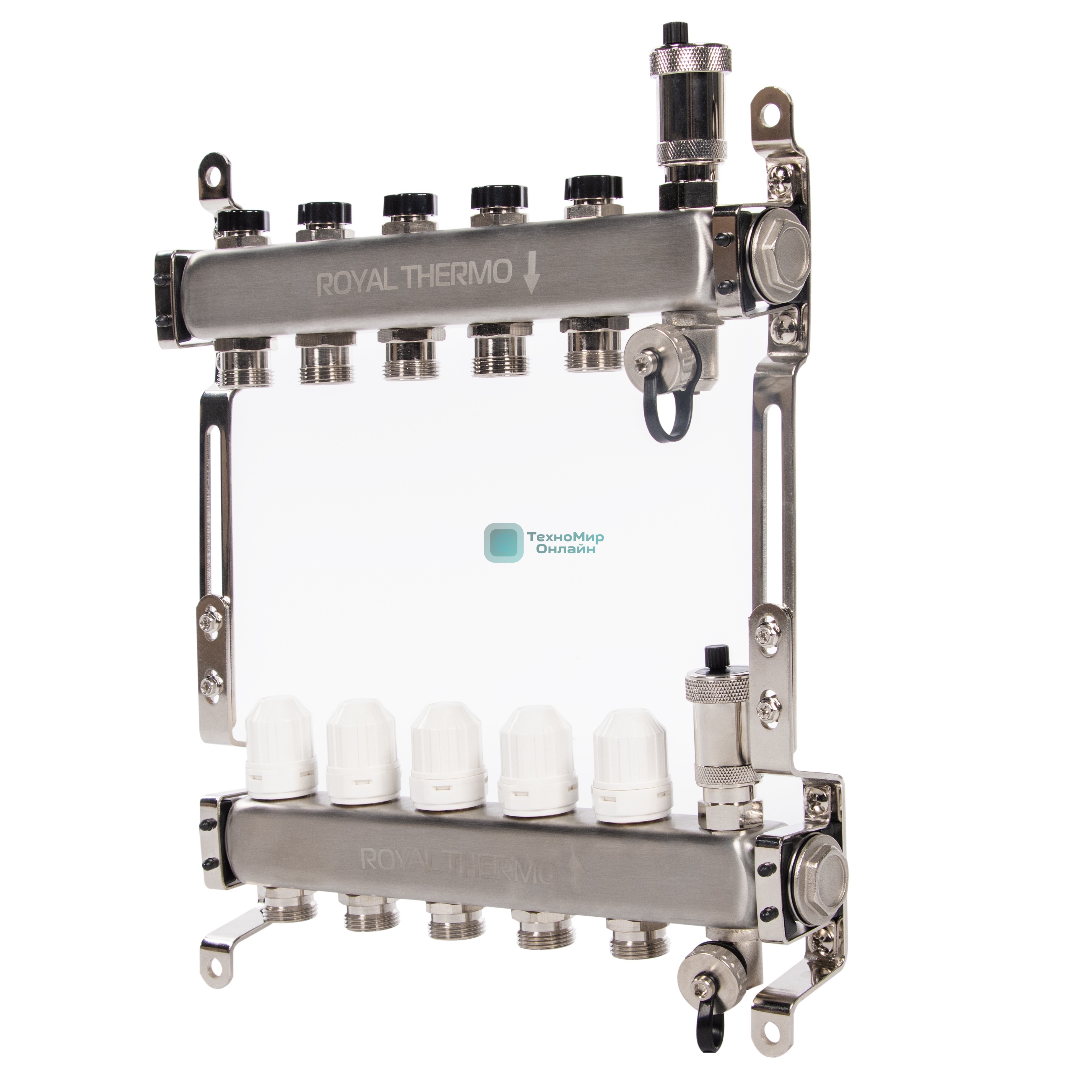 Коллектор Royal Thermo нерж. в сборе универсальный 1