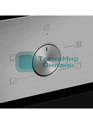 Шкаф духовой электрический Maunfeld AEOC6040S, 60л, дверца с 3 стеклами, нержавеющая сталь