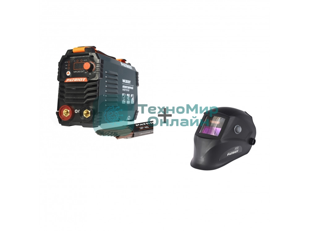 Инвертор WM260DVT MMA с подарком Маска 351D