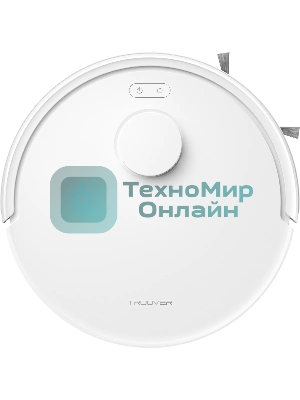 Пылесос-робот Dreame Trouver E20 Pro белый, 3200 мAч Li-Ion, уборка сухая/влажная, пылесборник контейнер 0.33 л