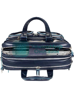 Сумка для ноутбука Piquadro Blue Square CA2765B2/BLU2 синий натур.кожа