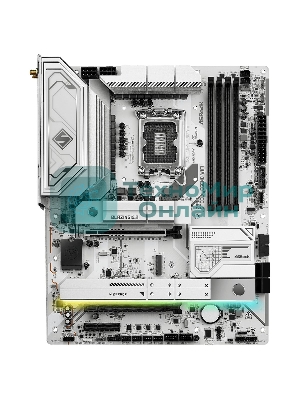 Материнская плата ASRock Z890 Steel Legend WiFi, Intel Z890, 4x4x M.2, 2x PCI-E x16, 1x PCI-E x4, 1x D-Sub нет, 1x HDMI есть, 1x DVI нет, 1x DP нет, 1x 2.5Gb LAN, Wi-Fi 802.11be, BT есть, 2x USB-C. 2x USB 2.0, 4x USB 3.2 Gen1, 2x USB 3.2 Gen2, 7.1, ATX