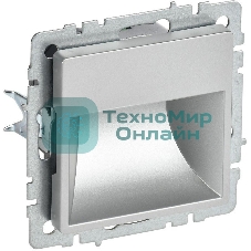 Подсветка светодиодная встраиваемая IEK BRITE ПЛ20-БрА (BR-FL20-K47) алюминий