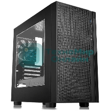 Компьютерный корпус Thermaltake Versa H18 Window черный без БП mATX 2xUSB 2.0 1xUSB 3.0 audio bott PSU