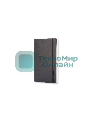 Блокнот Moleskine CLASSIC SOFT QP617 Large 130х210мм, 192 страниц, клетка, мягкая обложка, черный