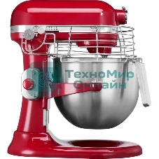 Миксер с подъемной чашей KitchenAid 5KSM7990XEER Professional 6.9 л красный