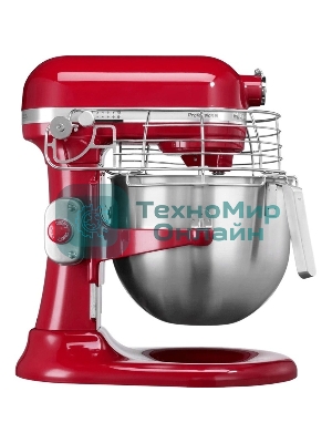 Миксер с подъемной чашей KitchenAid 5KSM7990XEER Professional 6.9 л красный