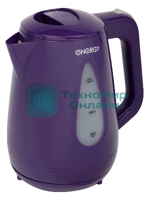 Чайник электрический Energy E-214 1.7 л, пластик, фиолетовый