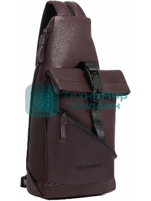 Рюкзак слинг Piquadro Harper CA6784AP/TM коричневый кожа