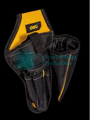 Поясная сумка-кобура монтажника Deli DLP07