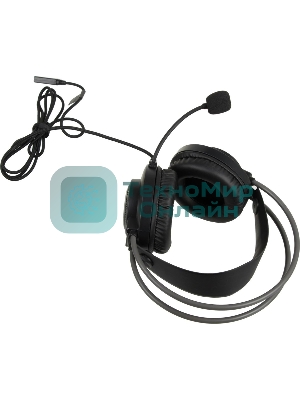 Гарнитура A4Tech Fstyler FH200U серый, проводная