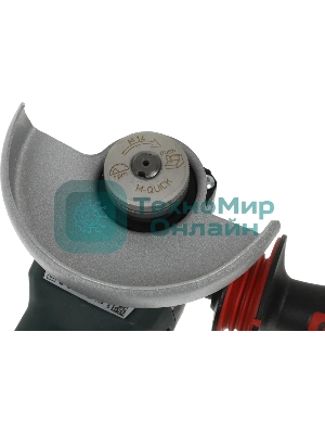 Угловая шлифовальная машина Metabo WE 15-125 Quick 1550вт, 125мм, 3.5Нм,эл-ка, 11000 об/мин, кейс, вес 2.5 кг