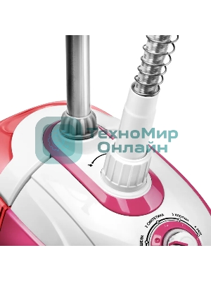 Отпариватель Starwind SVG7750 белый/малиновый, 1800 Вт, 40 г/мин, 2700 мл