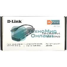 USB-концентратор D-Link DUB-1325/A2A, USB 3.0, USB 3.0, SD/microSD, USB