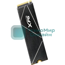 Накопитель SSD ADATA XPG GAMMIX S70 BLADE, 512Gb, PCIe 4.0 x4, M.2 2280, NVMe, R/W 7200/2600, с радиатором