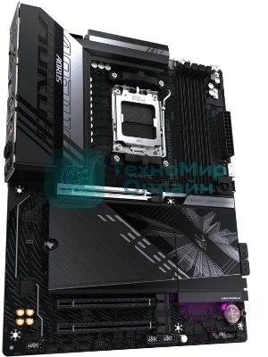Материнская плата Gigabyte B850 AORUS ELITE WIFI7 rev. 1.1, AM5, AMD B850, 4xDDR5, 4xSATA, 3xM.2, 1xPCIe 5.0 x16, 2xPCIe 3.0 x16, 1xDP, 1x2.5Gb LAN, Wi-Fi 7, Bluetooth 5.4, 1xUSB-C 10Gbps, 2xUSB-A 10Gbps, 5xUSB-A 5Gbps, 4xUSB-A 2.0, 3x3.5 мм + S/PDIF оптический, 7.1, ATX