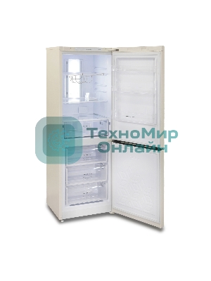 Холодильник Бирюса B-G920NF бежевый двухкамерный 210/100 л морозилка снизу, No Frost