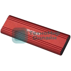 Внешний SSD Patriot Transporter Lite, 4TB, USB 3.2 Gen 2 Type-A/Type-C, R/W 1000/1000, красный
