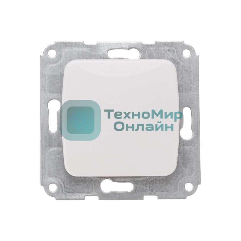 Выключатель м1кл с/у 10А мех. белый Kranz (1/10/120)