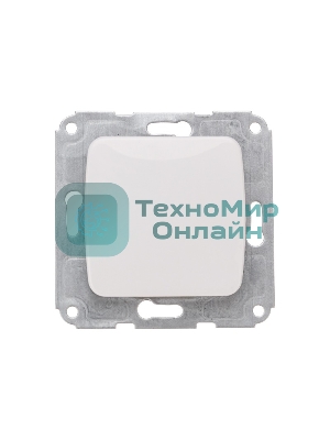 Выключатель м1кл с/у 10А мех. белый Kranz (1/10/120)