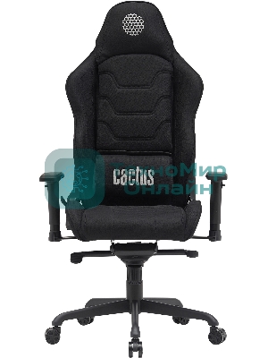 Кресло Cactus CS-CHR-MC04-BBK черный, экокожа