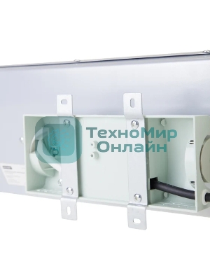 Обогреватель инфракрасный панельный Rexant серый, кварцевый, 1500 Вт, 20 м2, 3 режима обогрева