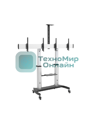 Мобильная стойка Wize Pro MH255 для 2-х дисплеев 37